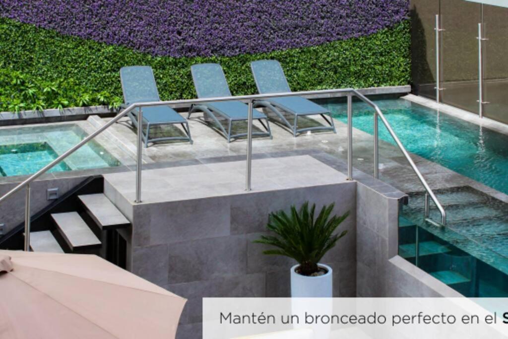 Eon Apart-estudio Zona 10 Con Ac דירה